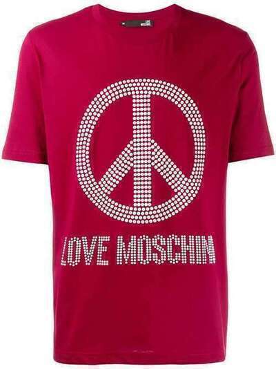 Love Moschino футболка Peace & Love M47323ZM3876