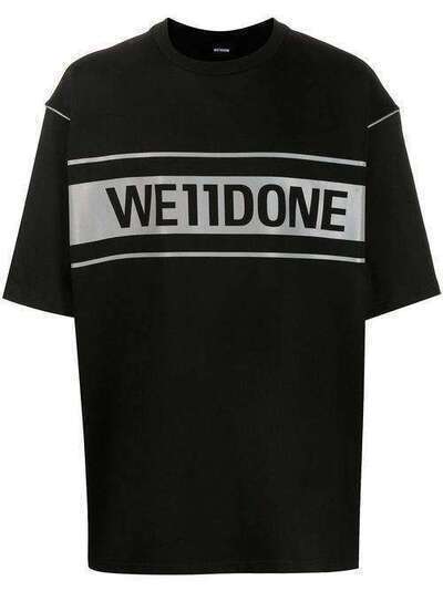 We11done футболка оверсайз WDTP519940