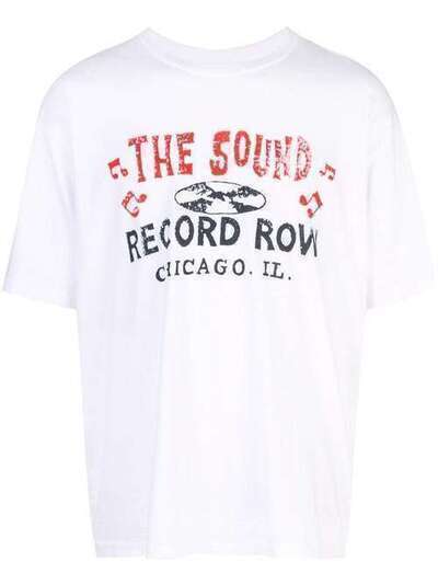 Just Don футболка The sound record TSRRWHT
