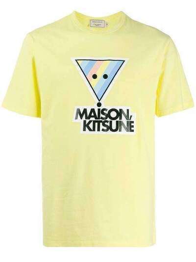 Maison Kitsuné футболка с логотипом SS20EM00159KJ0010