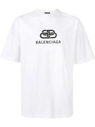 Balenciaga футболка с логотипом BB 570803TEV48