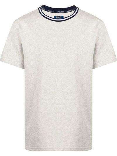 Polo Ralph Lauren футболка с воротником в полоску 714784018