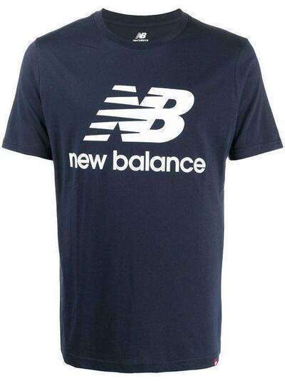 New Balance футболка с надписью BMT01575ECL