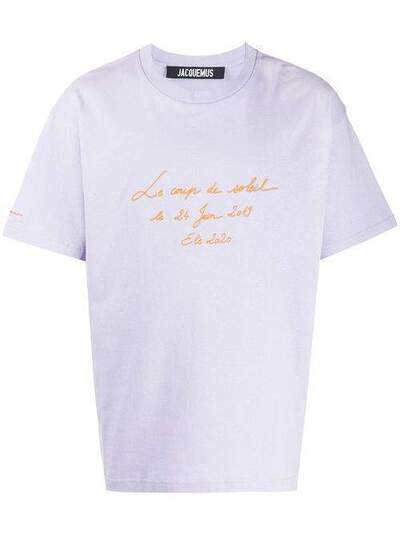 Jacquemus футболка Le Coup de Soleil 205JS1720555600