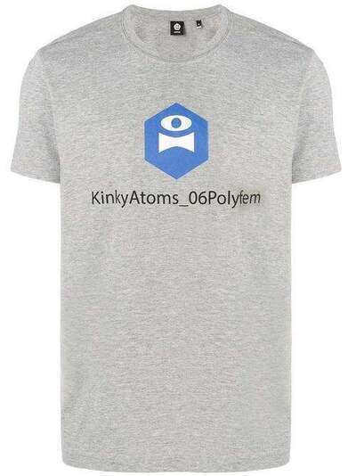 Aspesi футболка с принтом 'Kinky Atoms' FY09A343