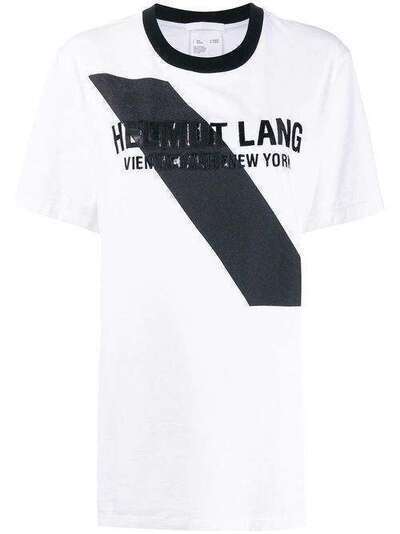 Helmut Lang футболка с логотипом J09DM516