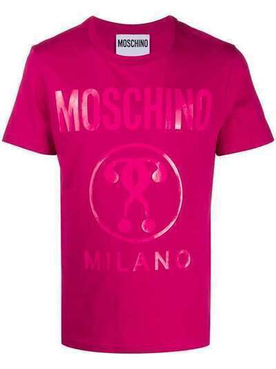 Moschino футболка с логотипом J07067040