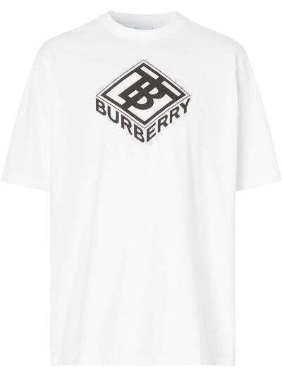 Burberry футболка с логотипом 8021832