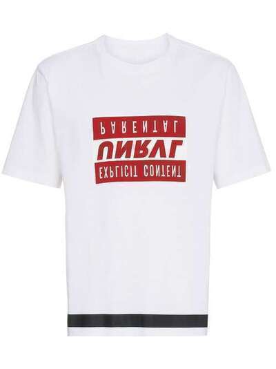 UNRAVEL PROJECT футболка 'Explicit Content' UMAA004S181260170120