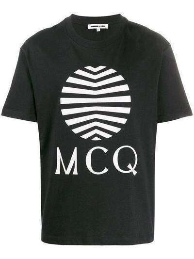 McQ Alexander McQueen футболка с логотипом 291571ROT37