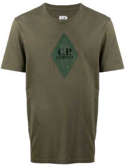 C.P. Company футболка с логотипом 07CMTS102A005100W661