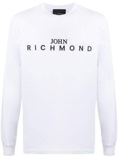 John Richmond футболка с длинными рукавами и логотипом RMP20074TSDP