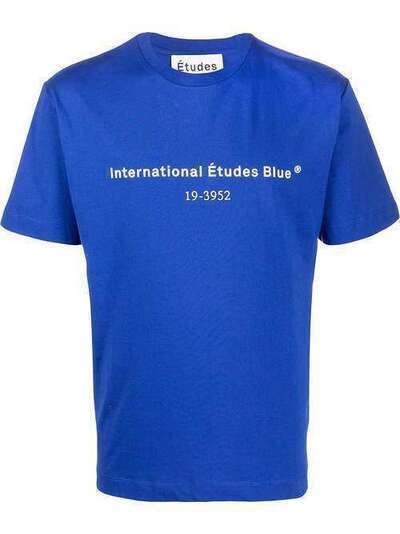 Etudes футболка Wonder International с принтом E16B40303