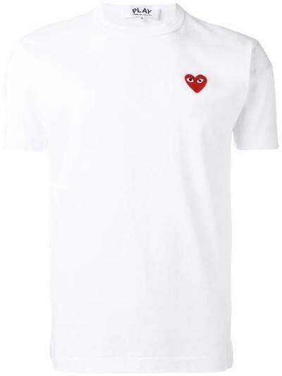 Comme Des Garçons Play футболка с заплаткой в виде сердца P1T108