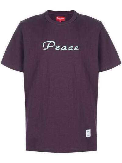 Supreme футболка Peace с короткими рукавами SU8268