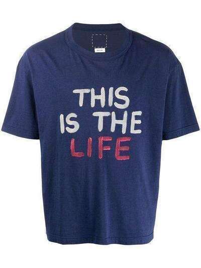 Visvim футболка This Is The Life 119205010025