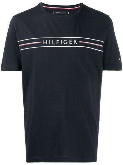 Tommy Hilfiger футболка с круглым вырезом и логотипом MW0MW13328