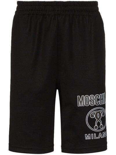 Moschino спортивные шорты с логотипом A03322029