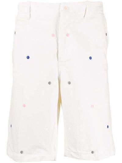 Maison Flaneur polka-dot print bermuda shorts 20SMUPA150TC265