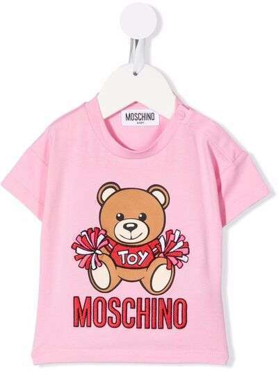 Moschino Kids футболка с принтом Toy Bear