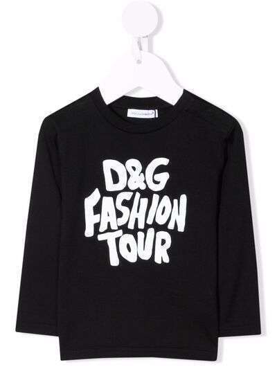 Dolce & Gabbana Kids футболка Fashion Tour