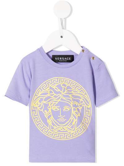 Versace Kids футболка с принтом Medusa