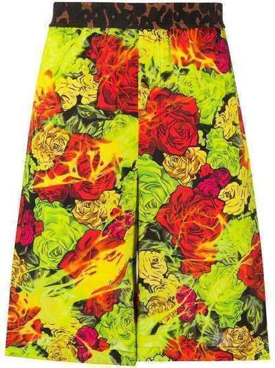 Versace шорты-бермуды с цветочным принтом A87483A235788