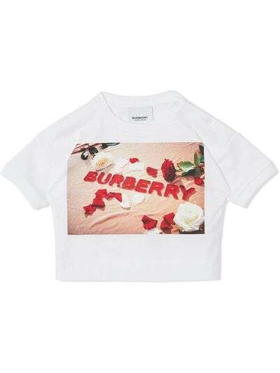 Burberry Kids футболка с принтом Confectionery