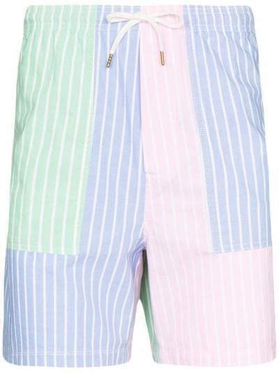 Polo Ralph Lauren шорты-бермуды в стиле колор-блок 710791439001