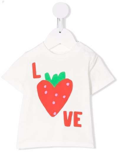 Stella McCartney Kids футболка из органического хлопка