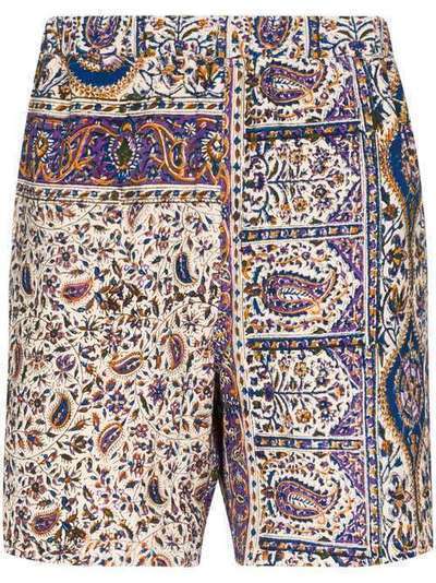 Paria Farzaneh Iranian printed Bermuda shorts PFB0046