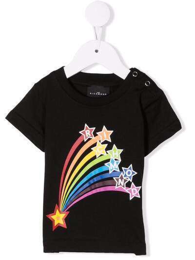 John Richmond Junior star logo-print T-shirt