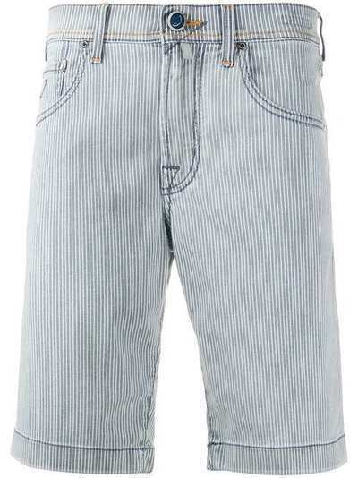 Jacob Cohen джинсовые шорты с декоративным платком J663601842W1
