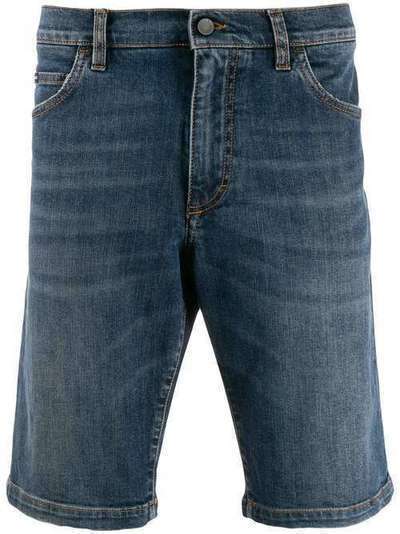 Dolce & Gabbana джинсовые шорты с нашивкой-логотипом GY4JEDG8BY5