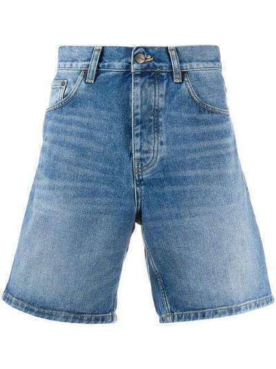 Carhartt WIP расклешенные джинсовые шорты I02795100