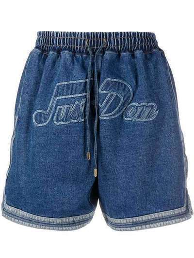 Just Don джинсовые шорты с логотипом BSDBNVY