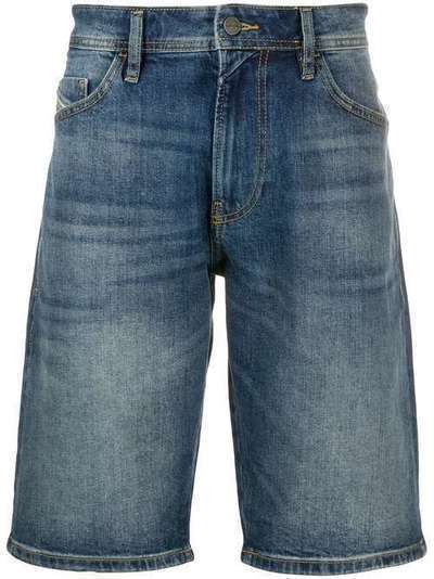 Diesel джинсовые шорты прямого кроя 00SD3U0JAXH