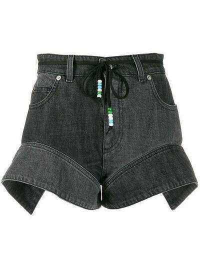 JW Anderson джинсовые шорты с расклешенными манжетами TR0008PG0255