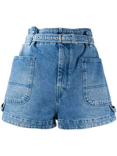 Isabel Marant джинсовые шорты с присборенной талией SH031920P016I