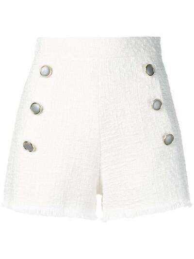 Forte Dei Marmi Couture твидовые шорты с декоративными пуговицами FDMCSS196203