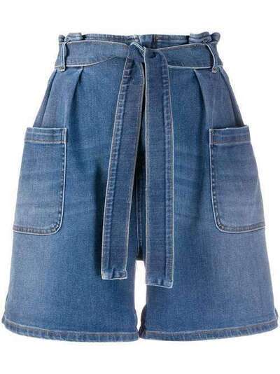 RedValentino джинсовые шорты широкого кроя TR0DD02C541