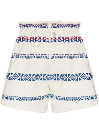 Isabel Marant Baixa embroidered shorts 20ESH033720E003I