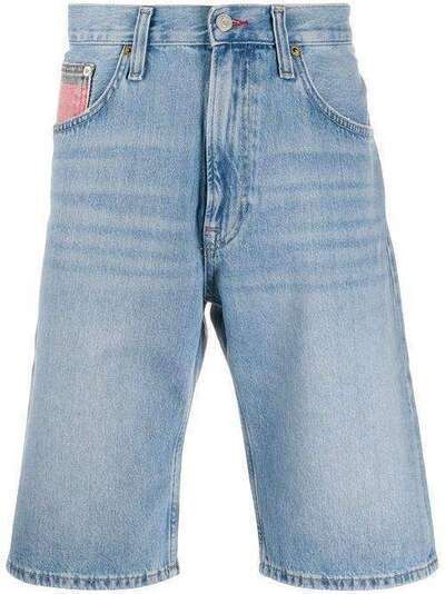 Tommy Jeans джинсовые шорты средней посадки DM0DM08051