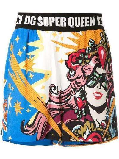 Dolce & Gabbana шорты Super Queen с принтом FTBFATG7ROV