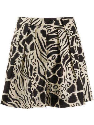 Alberta Ferretti шорты Animalier V03250145