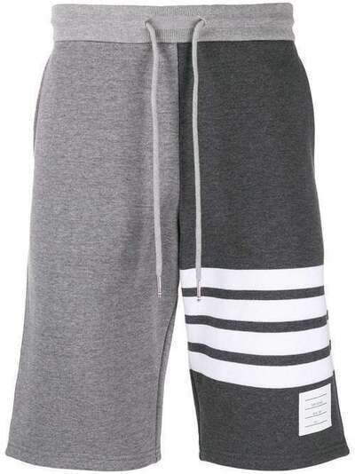 Thom Browne спортивные шорты с полосками 4-Bar MJQ012F00535