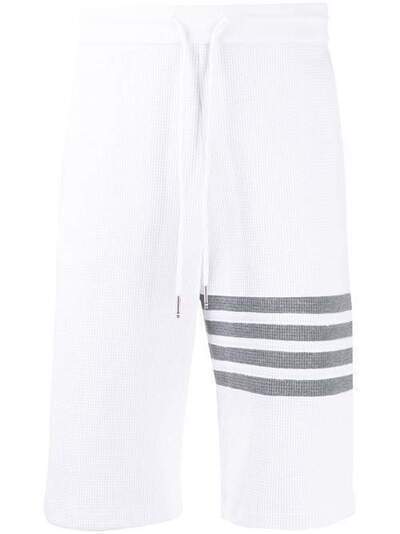 Thom Browne спортивные шорты с полосками 4-Bar MJQ083A06452