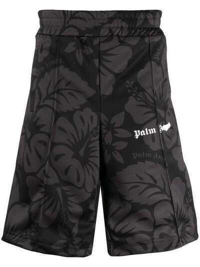 Palm Angels спортивные шорты с цветочным принтом PMCB011R203840121010