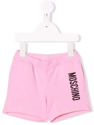 Moschino Kids спортивные шорты с логотипом