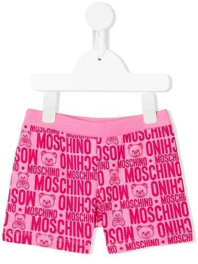 Moschino Kids шорты с логотипом